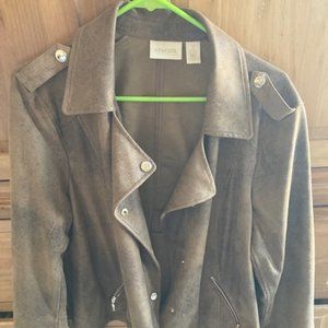 Chico's Size 3 Moto Jacket